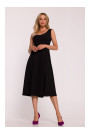 S424 Fit & flare dress - black