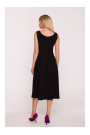 S424 Fit & flare dress - black