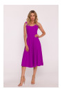S424 Fit & flare dress - lavender
