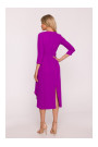 S425 Dress with ruffle detail - lavender