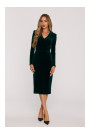 M889 Velvet bodycon dress - green