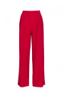 M890 Co-ord set with ruched top and wide leg trousers - red