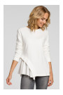 M333 Asymmetric layered blouse - ecru