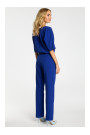 M334 Jumpsuit with kimono sleeve - royal blue