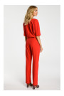M334 Jumpsuit with kimono sleeve - red
