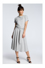 B067 Flared dress - grey