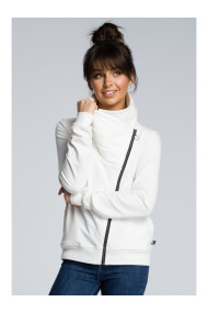 B071 Zipped sweatshirt - ecru
