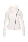 B071 Zipped sweatshirt - ecru