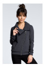 B071 Zipped sweatshirt - graphite