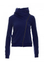 B071 Zipped sweatshirt - navy blue