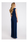 S115 Wide leg jumpsuit - navy blue