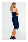 M409 Pencil badeau dress - navy blue