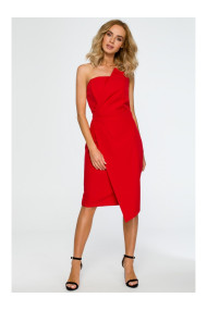M409 Pencil badeau dress - red