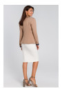 S154 Single button blazer - beige