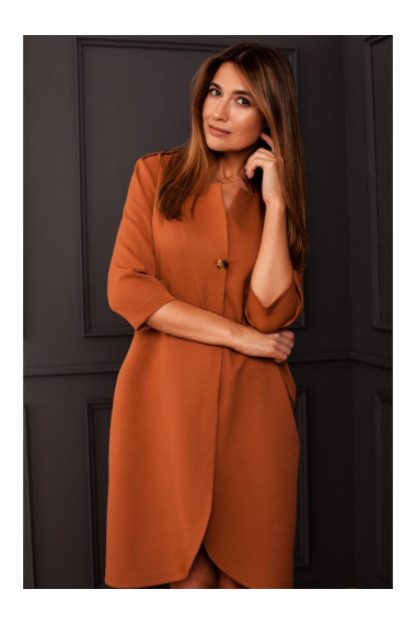 S189 Žaketes kleita - ingvers