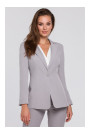 K036 Single buttom blazer - grey
