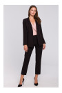 K036 Single buttom blazer - black
