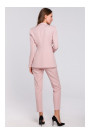 K036 Single buttom blazer - crepe pink