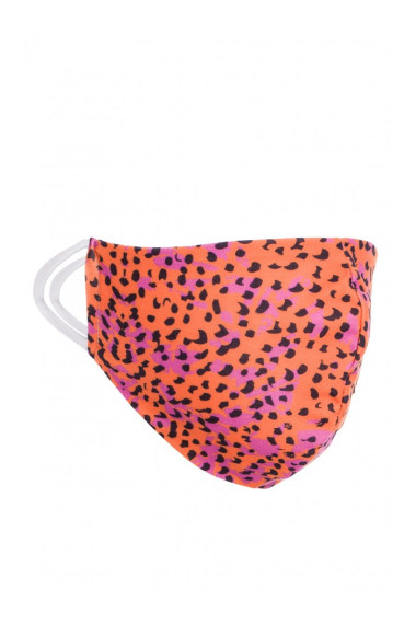 Protective mask with print - orange