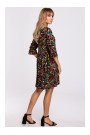 M521 Frilled sleeve dress - model 6