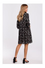 M521 Frilled sleeve dress - model 8