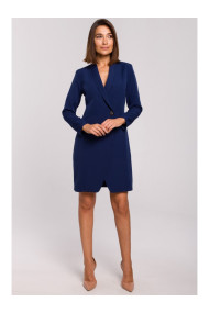 S217 Blazer dress - navy blue