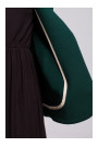 B180 Hooded blazer in cotton knit - dark green