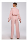 M528 Bishop sleeve jumpsuit - powder