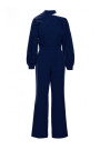 M528 Bishop sleeve jumpsuit - navy blue