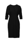S242 Bat sleeve dress - black