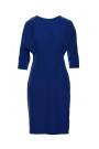 S242 Bat sleeve dress - navy blue