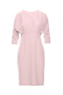 S242 Bat sleeve dress - powder