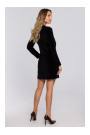 M562 Velvet Blazer Dress - black