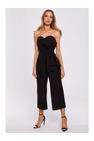 M571 Strapless Jumpsuit - black