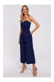 M571 Strapless Jumpsuit - navy blue