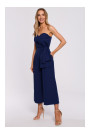 M571 Strapless Jumpsuit - navy blue