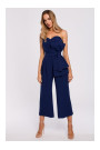 M571 Strapless Jumpsuit - navy blue