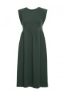 M581 High Waist Sleeveless Dress - military green
