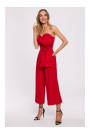 M571 Strapless Jumpsuit - red