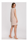 S262 Layered dress - beige