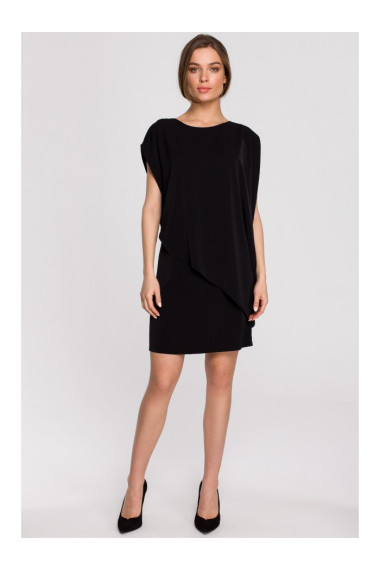 S262 Layered dress - black