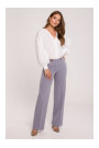 K114 Classic straight-leg trousers - dove grey