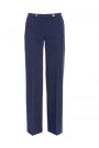 K114 Classic straight-leg trousers - navy blue