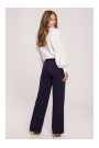K114 Classic straight-leg trousers - navy blue