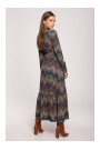S291 Maxi dress in aztec print - model 2