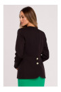 M665 Tailcoat blazer - black