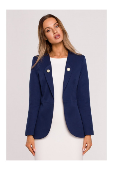 M665 Tailcoat blazer - navy blue