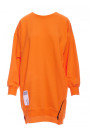 M676 Pulovers tunika ar rāvējslēdzējiem - oranžs