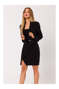 M745 Apcirptas žaketes - melnas