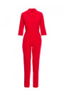 M751 Kombinezons ar šalles apkakli - sarkans